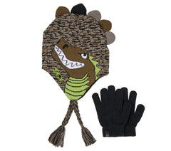 Skechers Camo Dino Hat and Glove Set