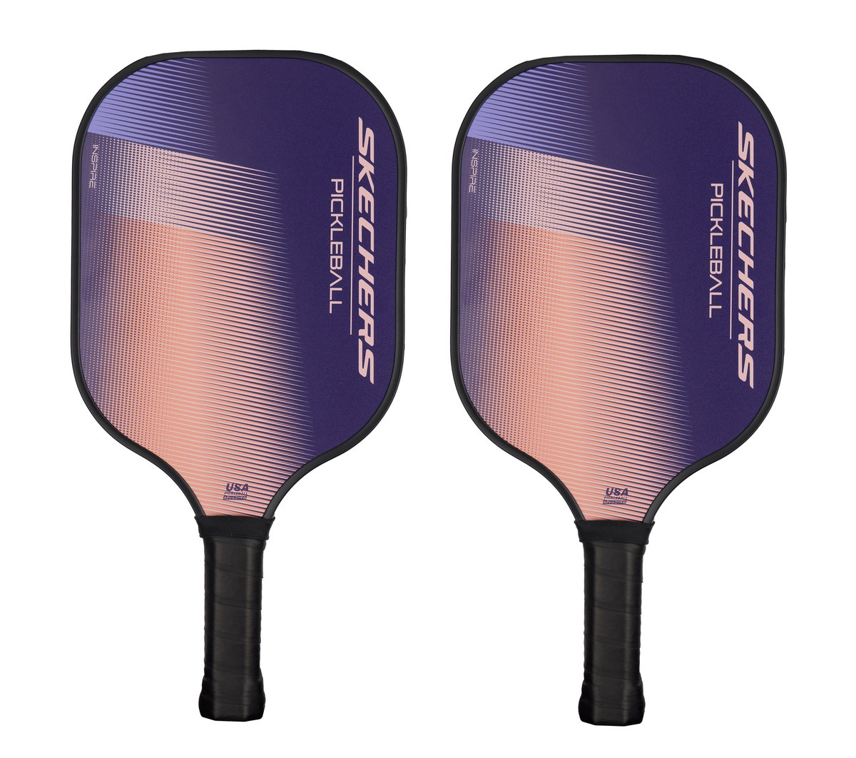 Skechers Pickleball Inspire 12mm Paddle - Purple Orange