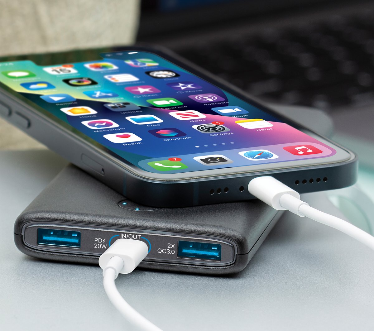 Skechers 10k 20W USB-C Portable Power Bank Charger