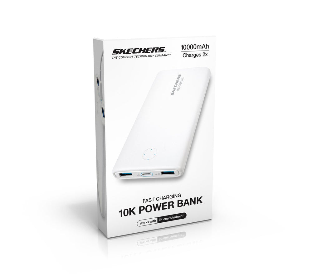 Skechers 10k 20W USB-C Portable Power Bank Charger