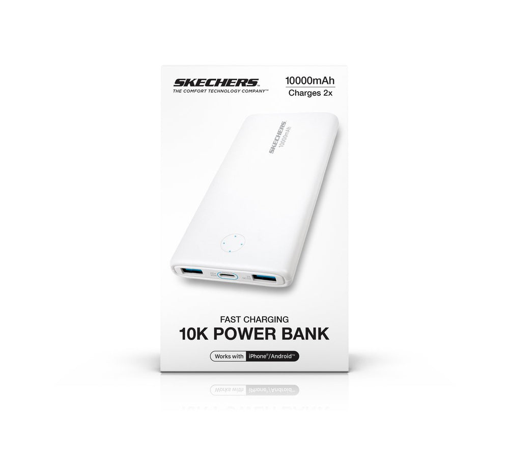 Skechers 10k 20W USB-C Portable Power Bank Charger