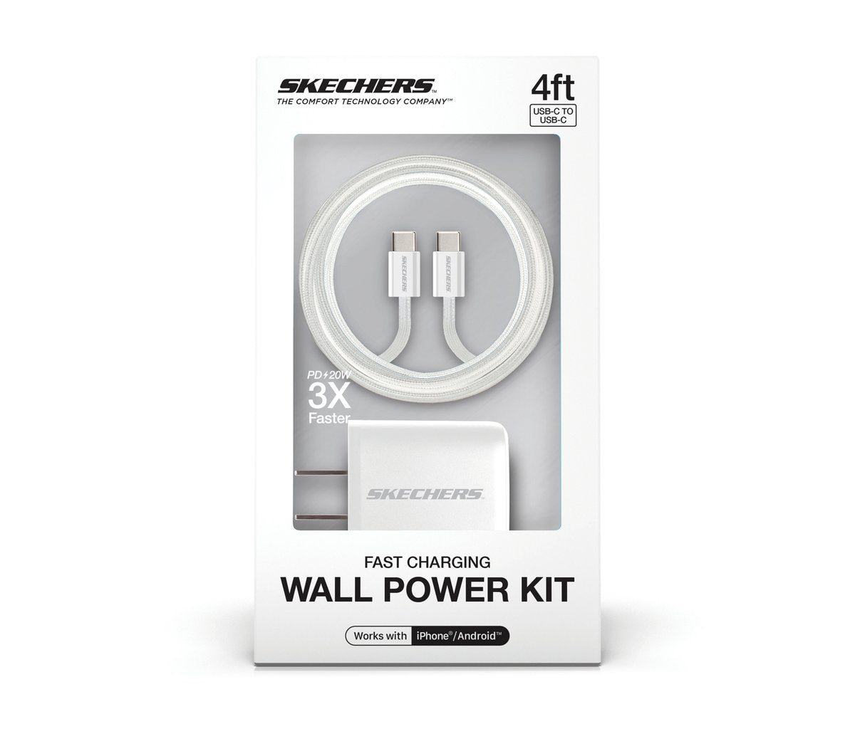 Skechers 20W USB-C Wall Charging Kit