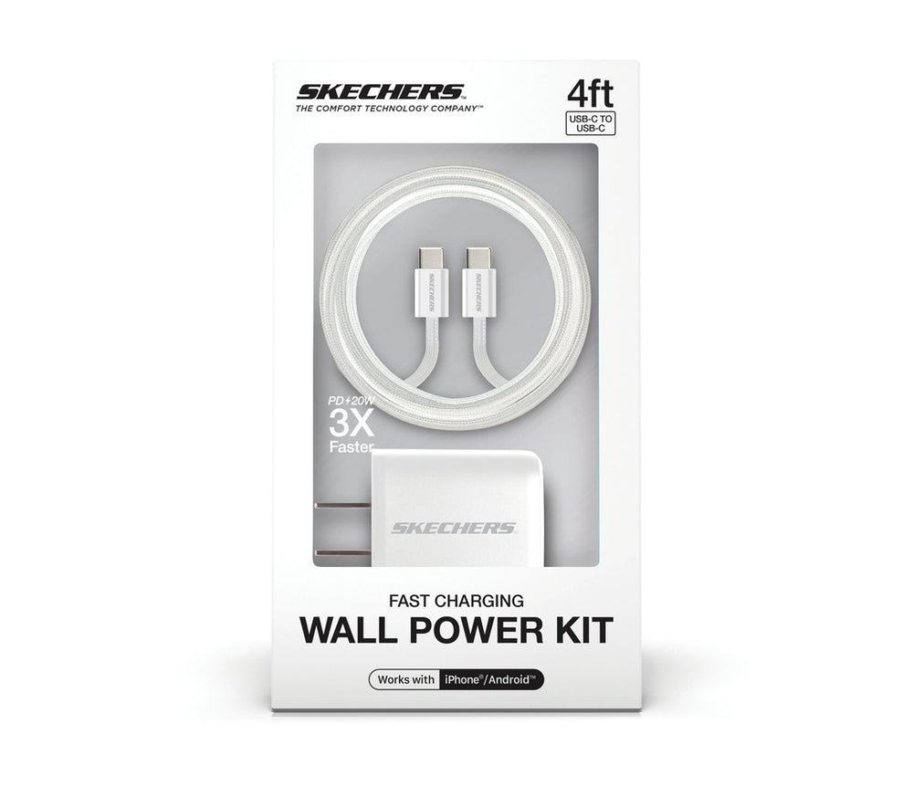 Skechers 20W USB-C Wall Charging Kit
